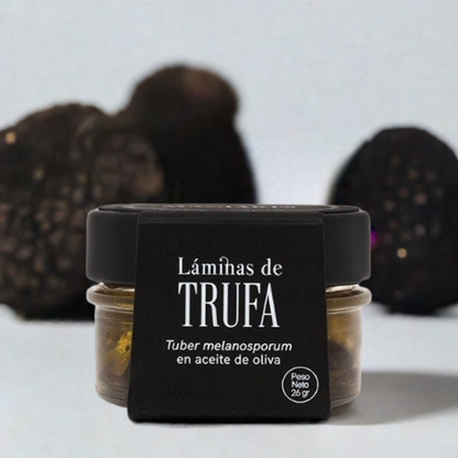 Black Truffle Slices T. Melanosporum in Olive Oil